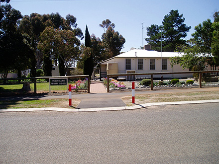 Street view of the Woodanilling Primary School