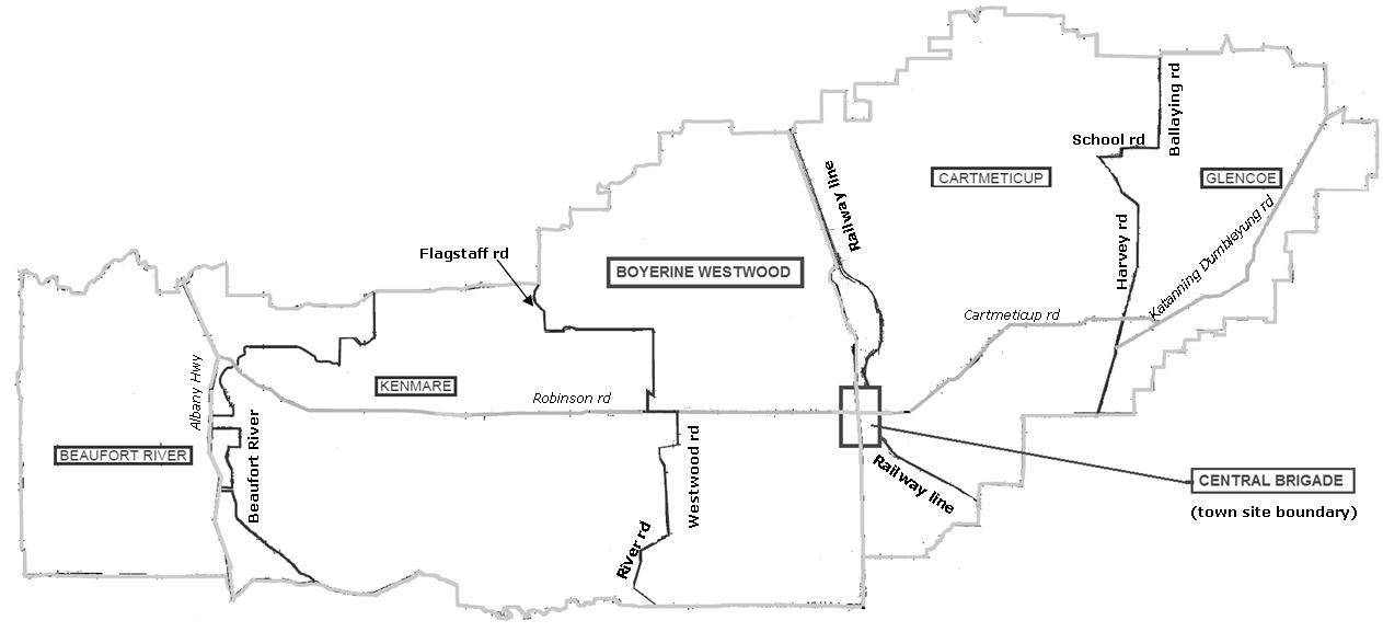 Brigade Boundaries Brigade Boundaries