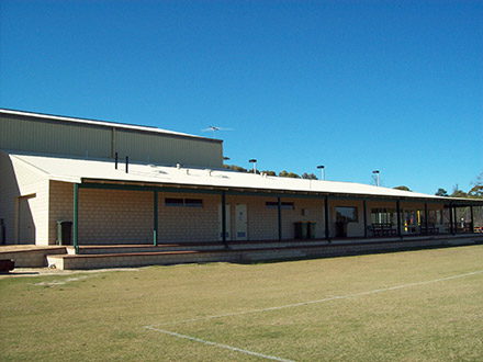 Outside view of Pavilion